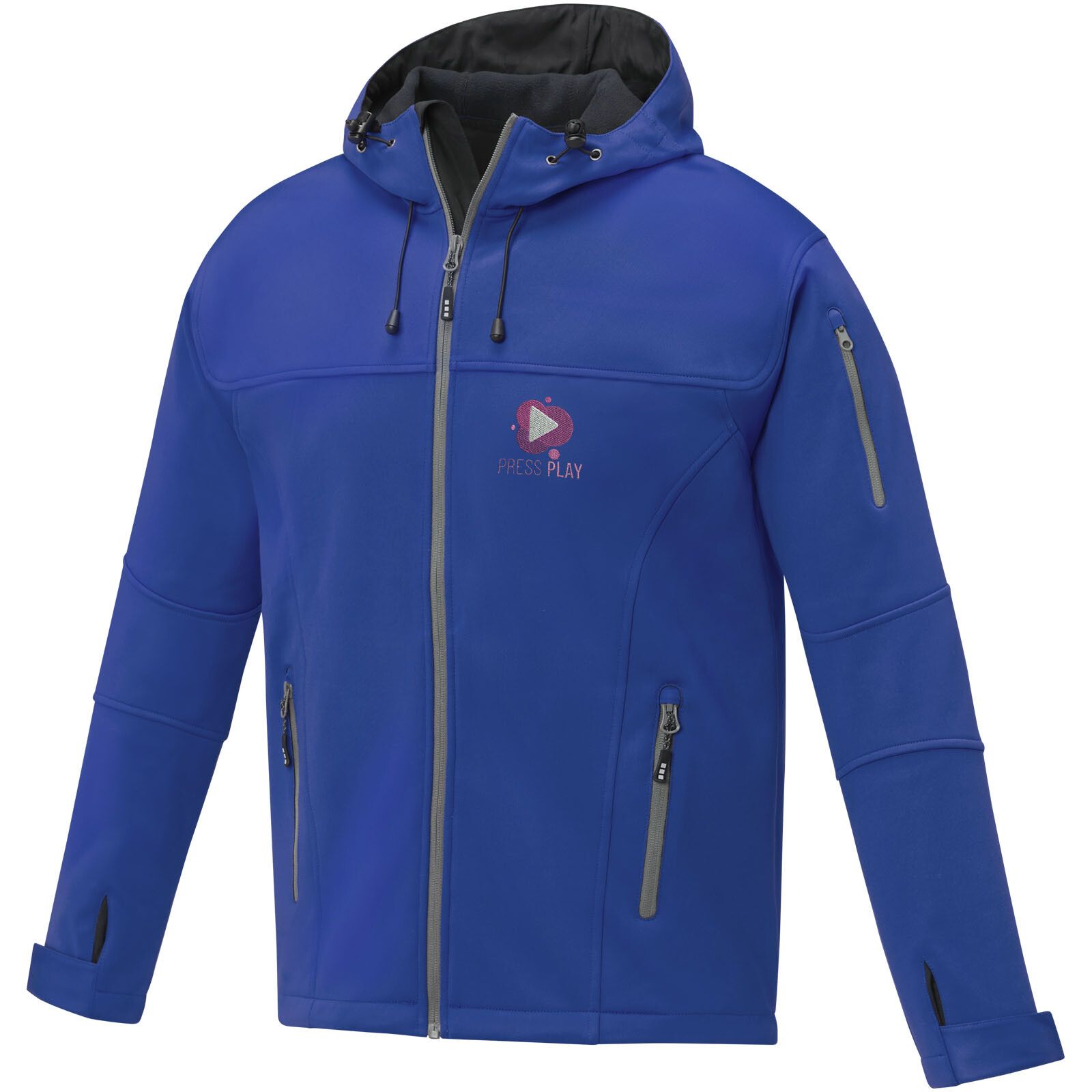 Match Softshelljacke für Herren - blau - XS-583