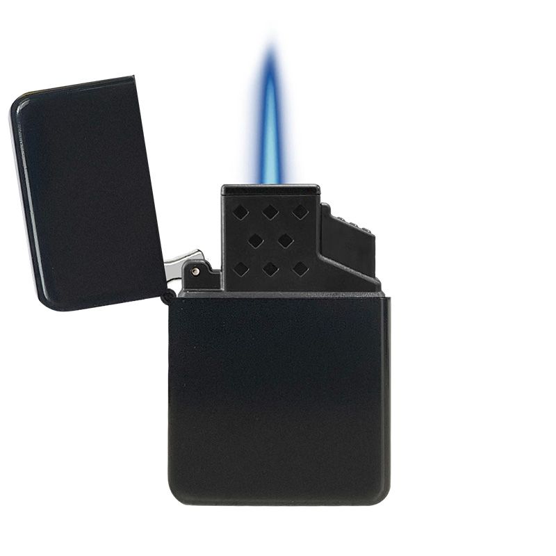 ZORR Exklusiv Jet Flame Feuerzeug - schwarz matt-923