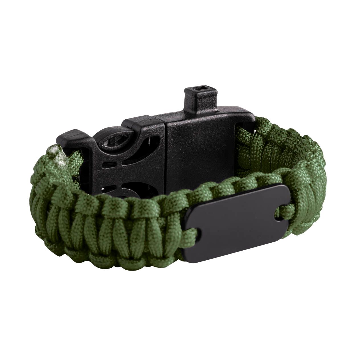 Peary Survivor-Armband - grün - schwarz-733