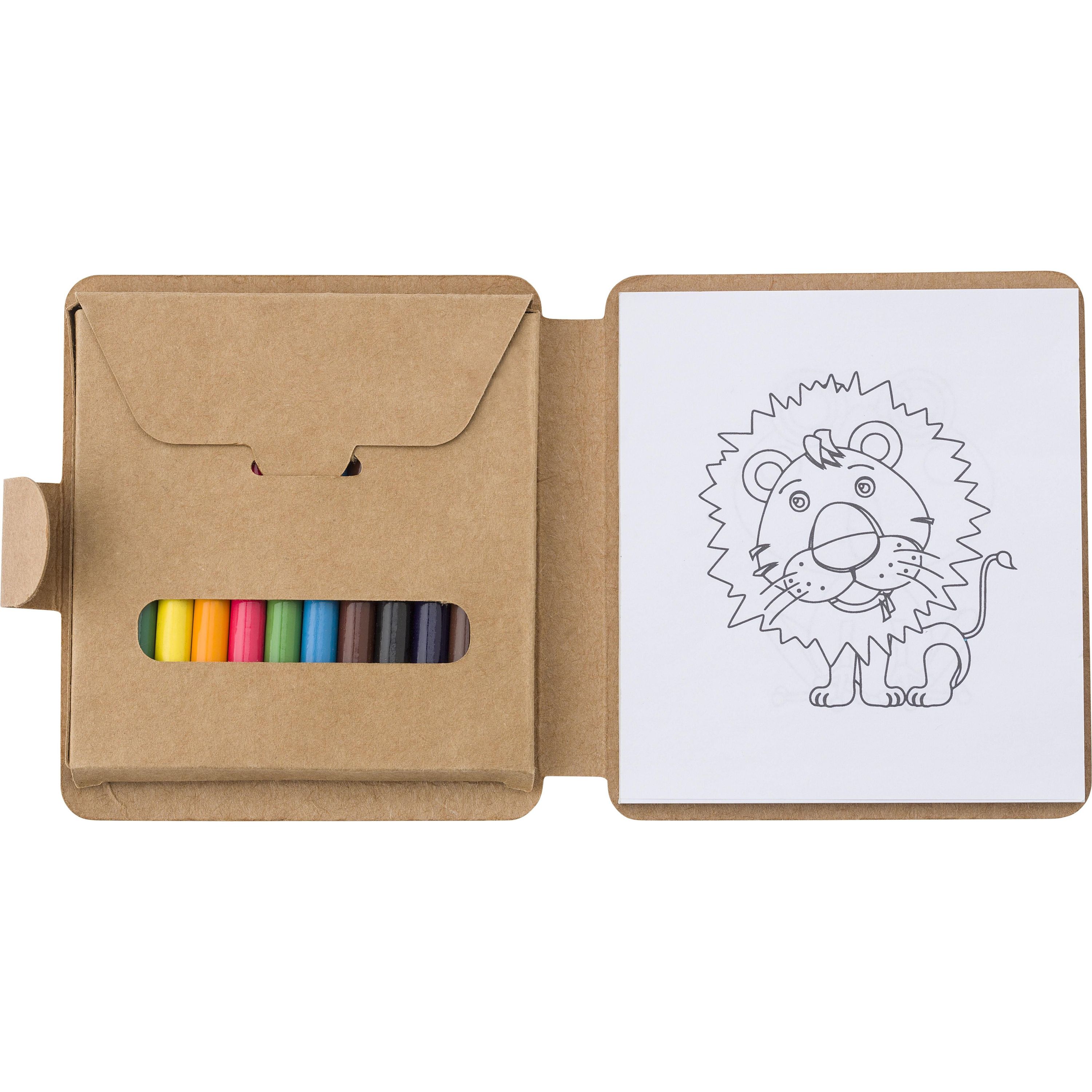 Mal-Set aus Karton Marlon - custom - multicolor-818