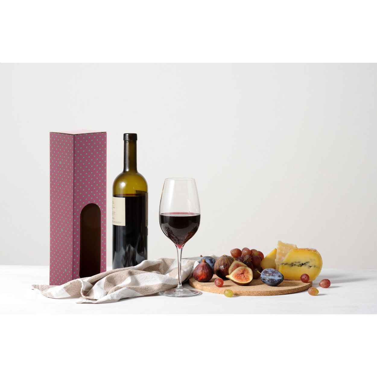 CreaBox Wine A Weinkarton - weiß-715