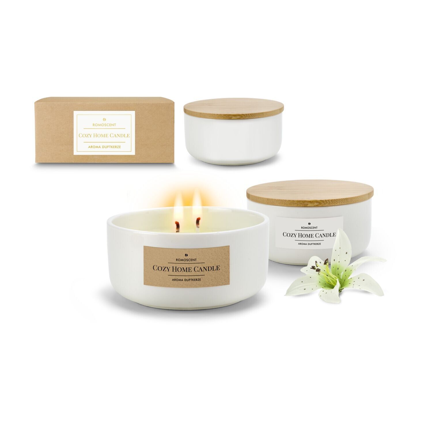ROMOSCENT® Aromakerze Cozy Home-994