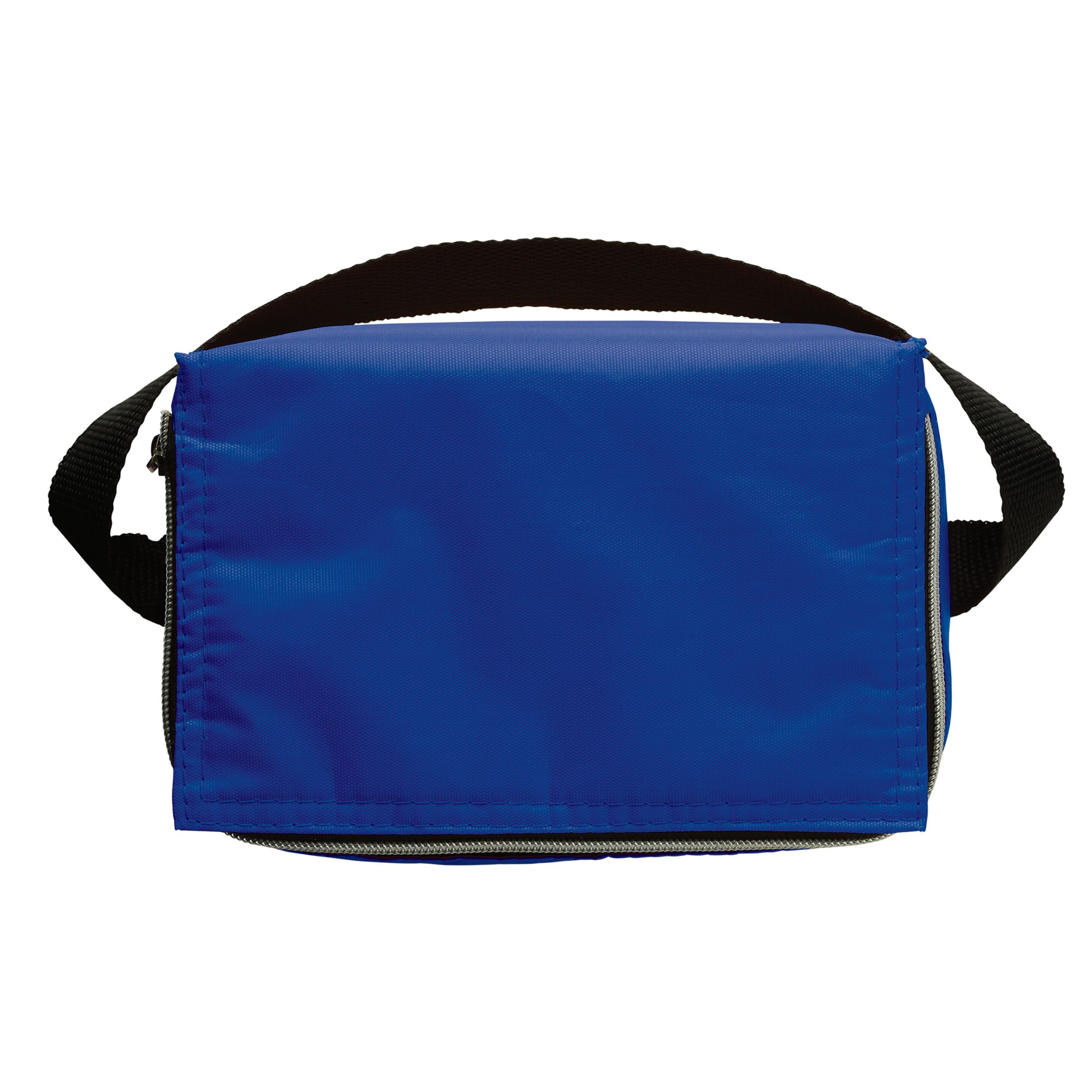 Kühltasche für 6 Dosen 20 x 12.5 x 13 cm - blau-380