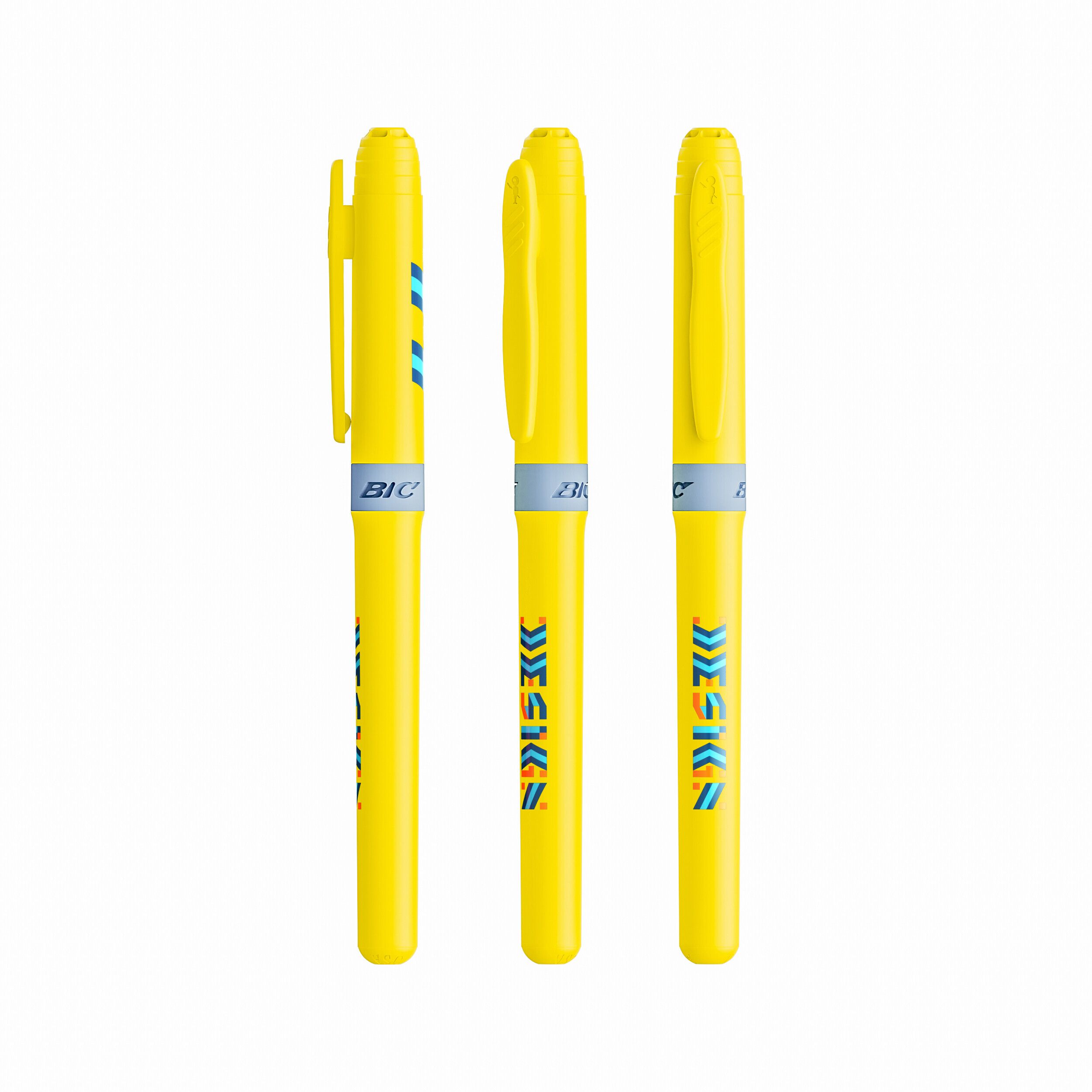 BIC® Brite Liner® Grip Textmarker - gelb-222