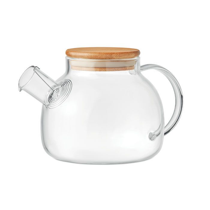 Teekanne Borosilikatglas 850ml MUNNAR - transparent-250