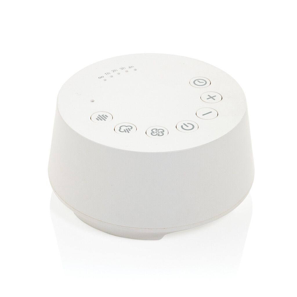 Flora RCS White-Noise-Lautsprecher aus recyceltem Kunststoff - weiß-262
