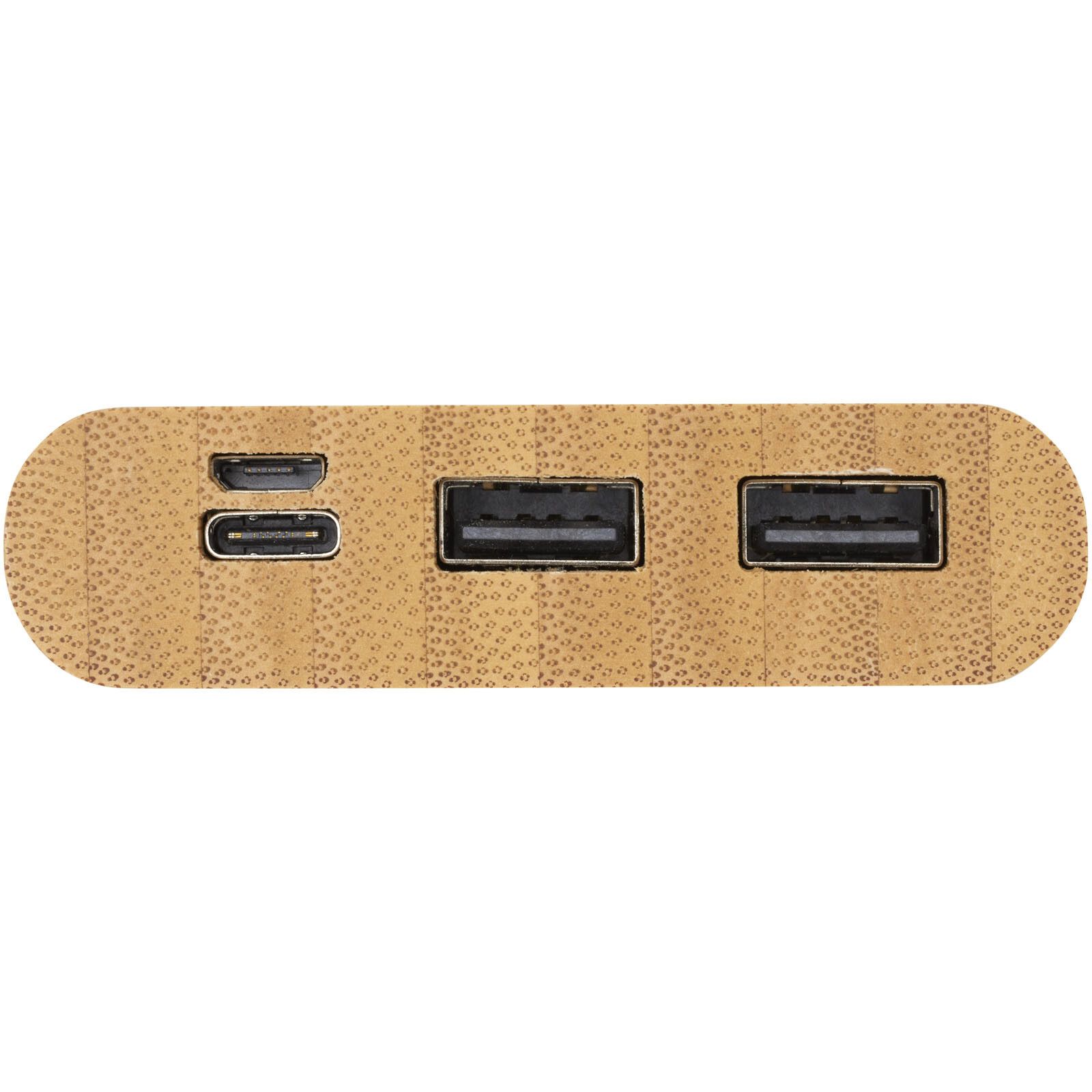 Tulda 10.000 mAh Powerbank aus Bambus - natur-994