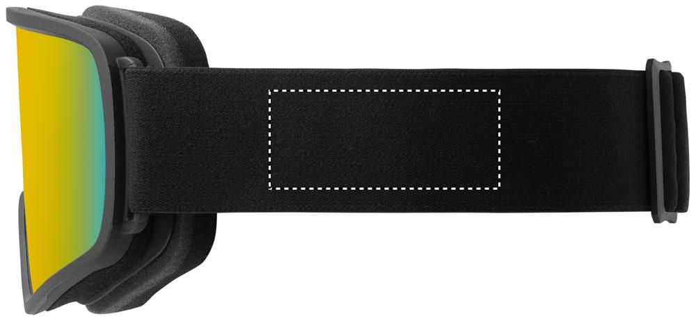 Veredelungsposition GOOGLES STRAP SIDE 1