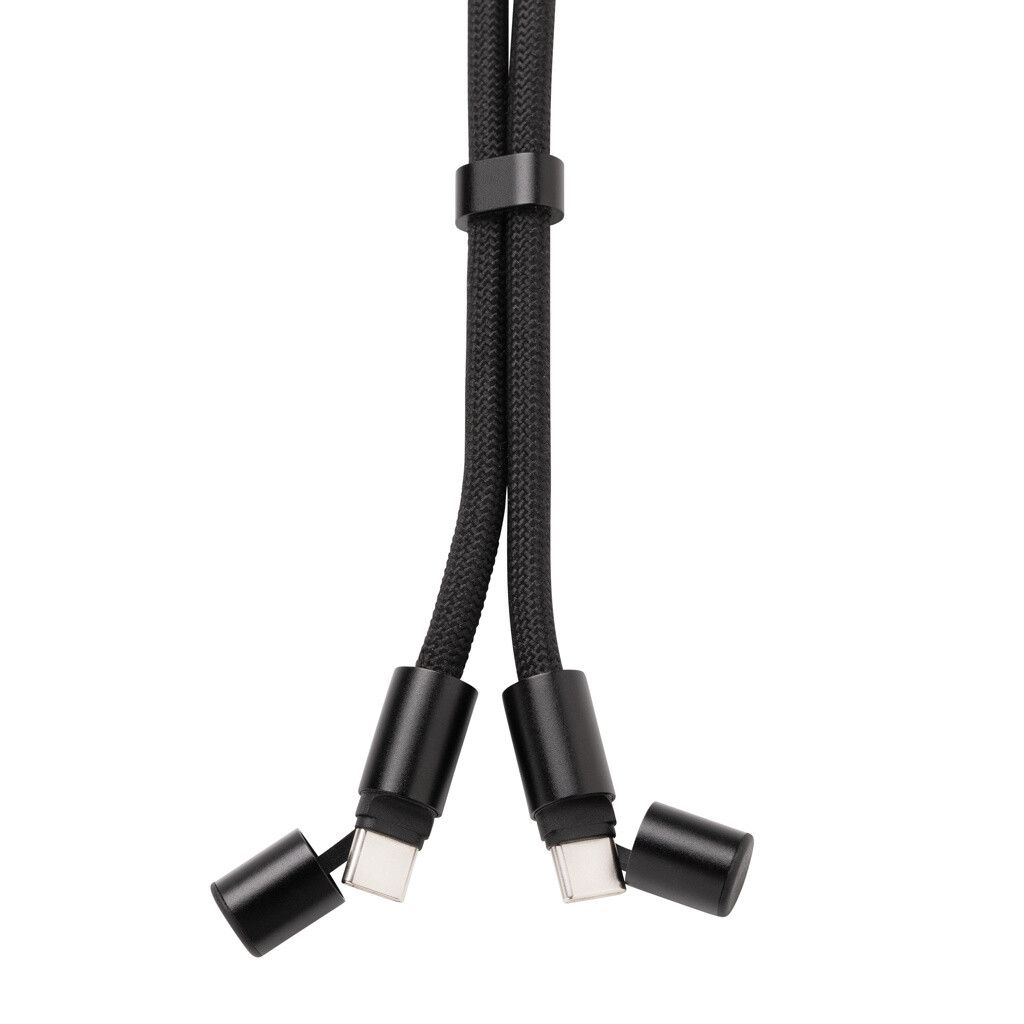LoopAmp 60W Handgelenksband für Smartphones aus RCS rPET - schwarz-626