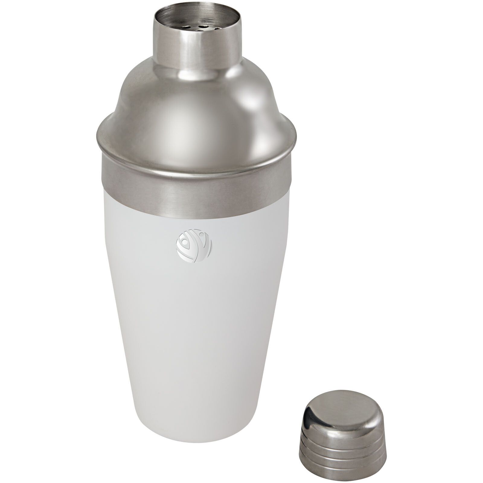 Gaudie Cocktailshaker aus recyceltem Edelstahl - weiss-354