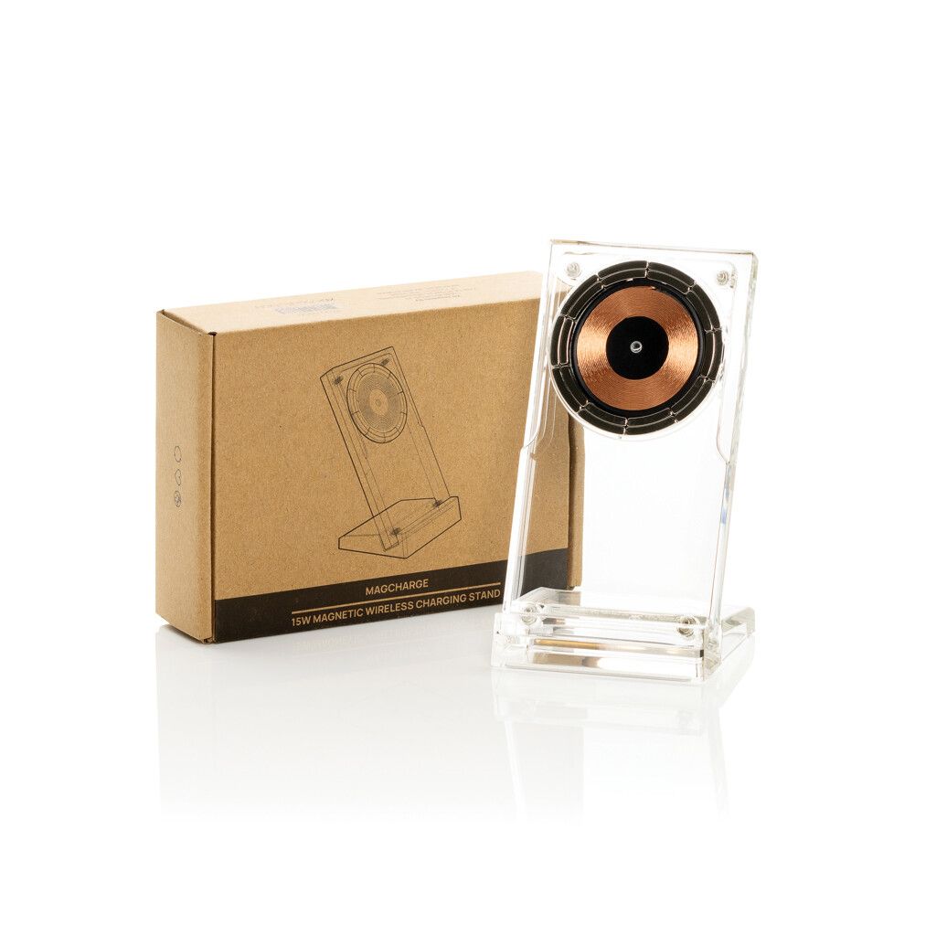 Magcharge 15W magnetischer Wireless-Charging-Stand - transparent-292