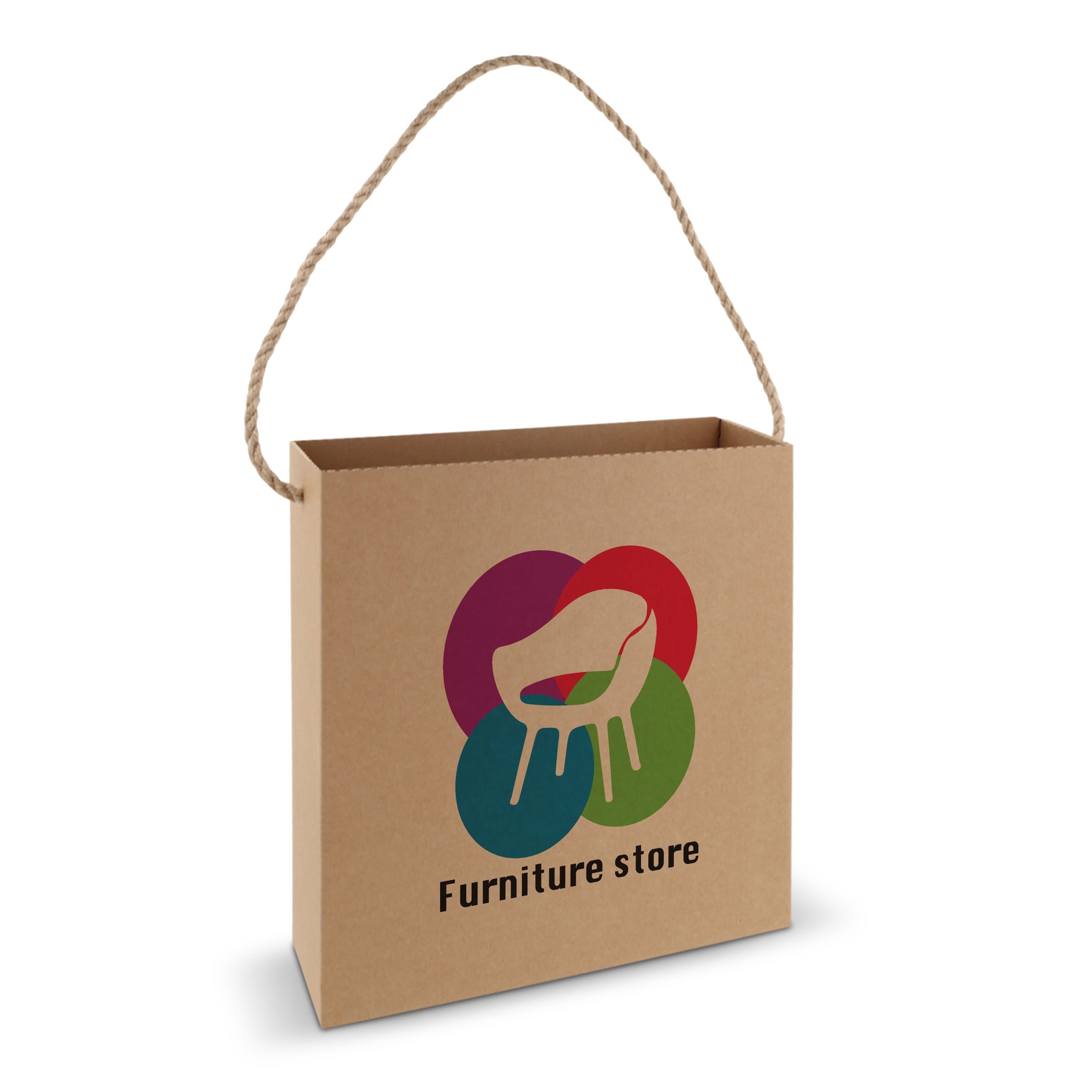 Kartontasche  35x35x11cm - braun-111
