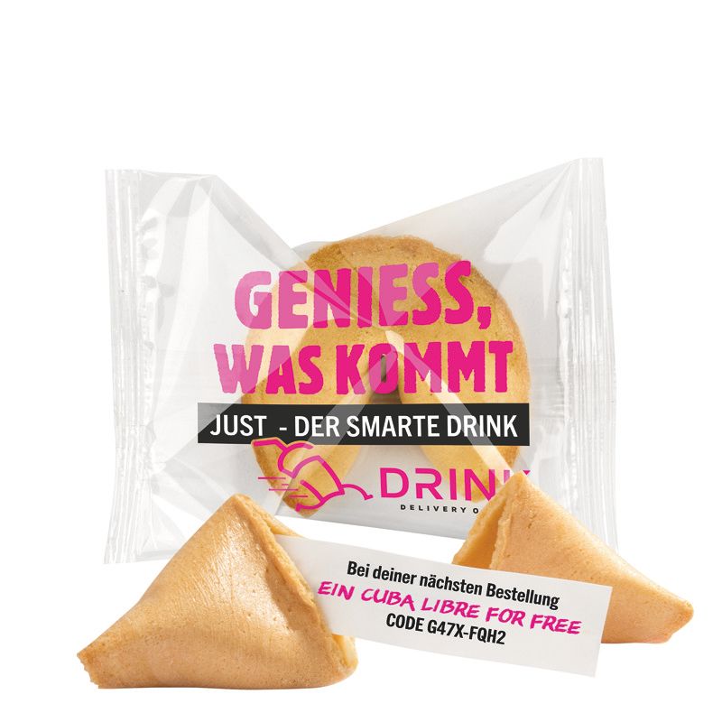 Glückskeks Folie, transparent-219