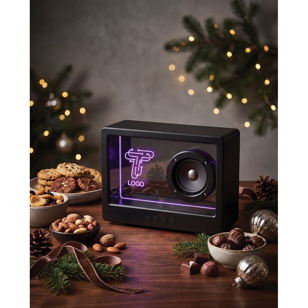 Soundclear transparenter 5W Wireless Lautsprecher - schwarz-947