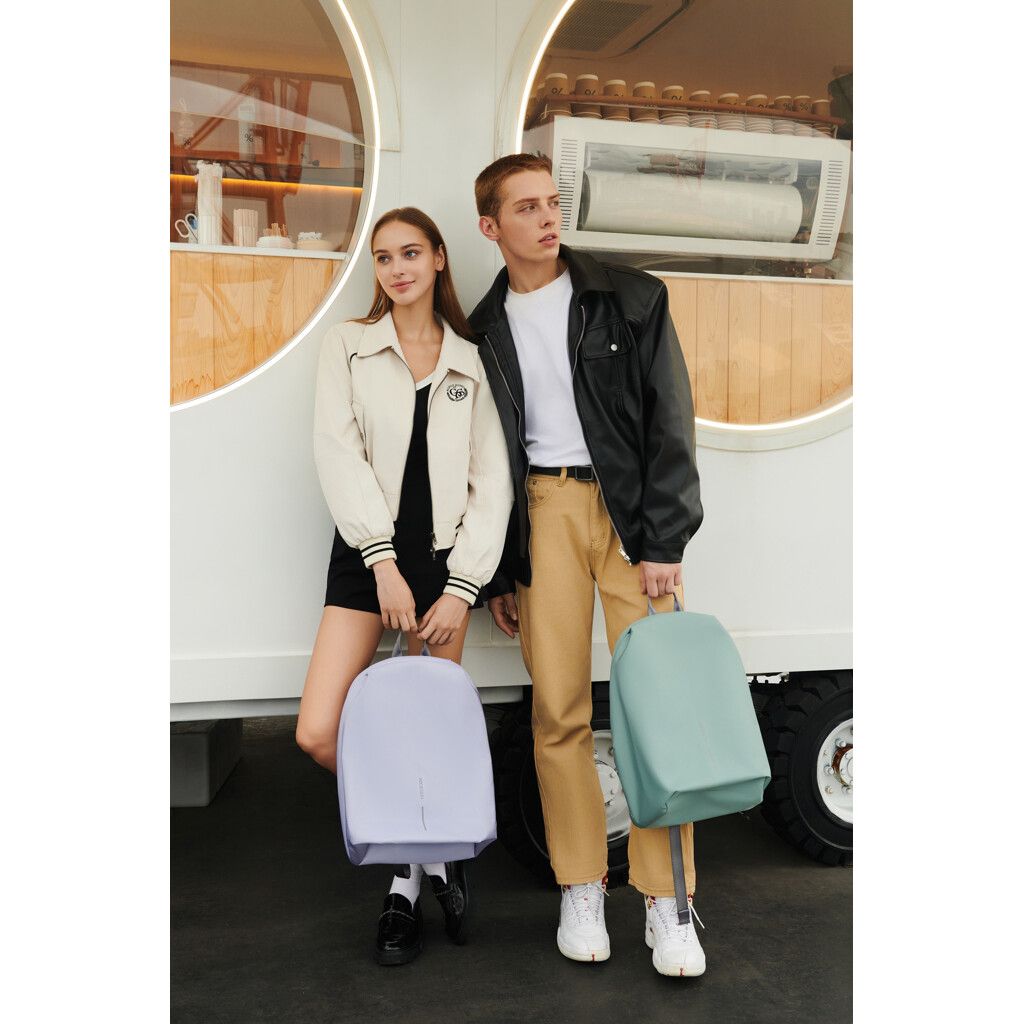 Bobby Soft, Anti-Diebstahl-Rucksack - beige-894