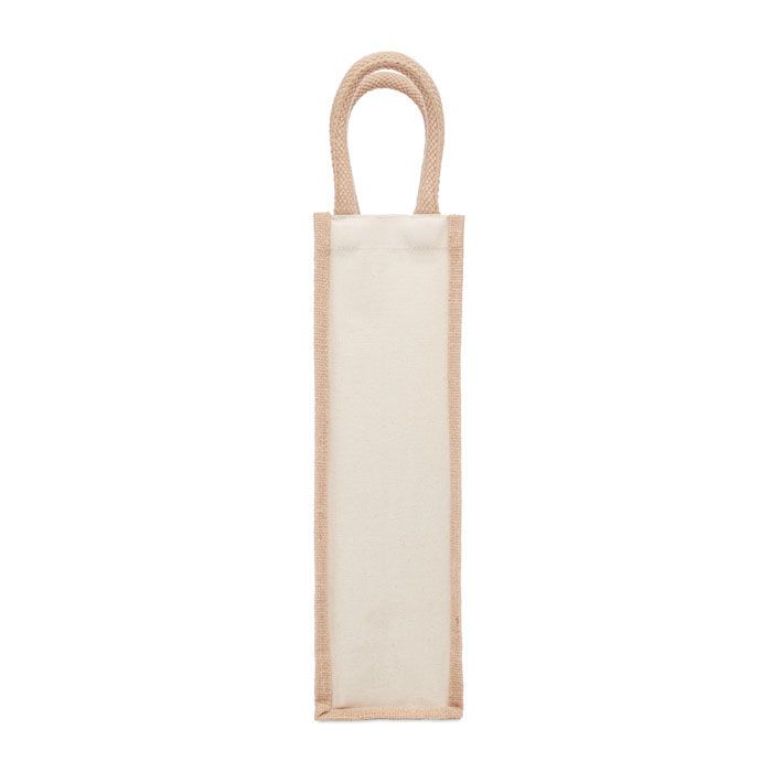 Flaschen-Geschenktasche Jute CAMPO DI VINO - beige-60