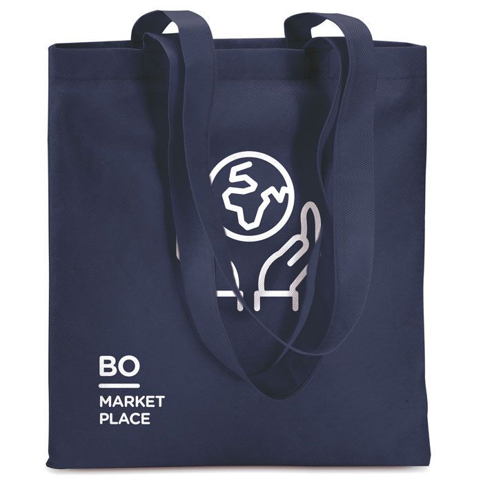 Einkaufstasche aus Vliesstoff TOTECOLOR - blau-414
