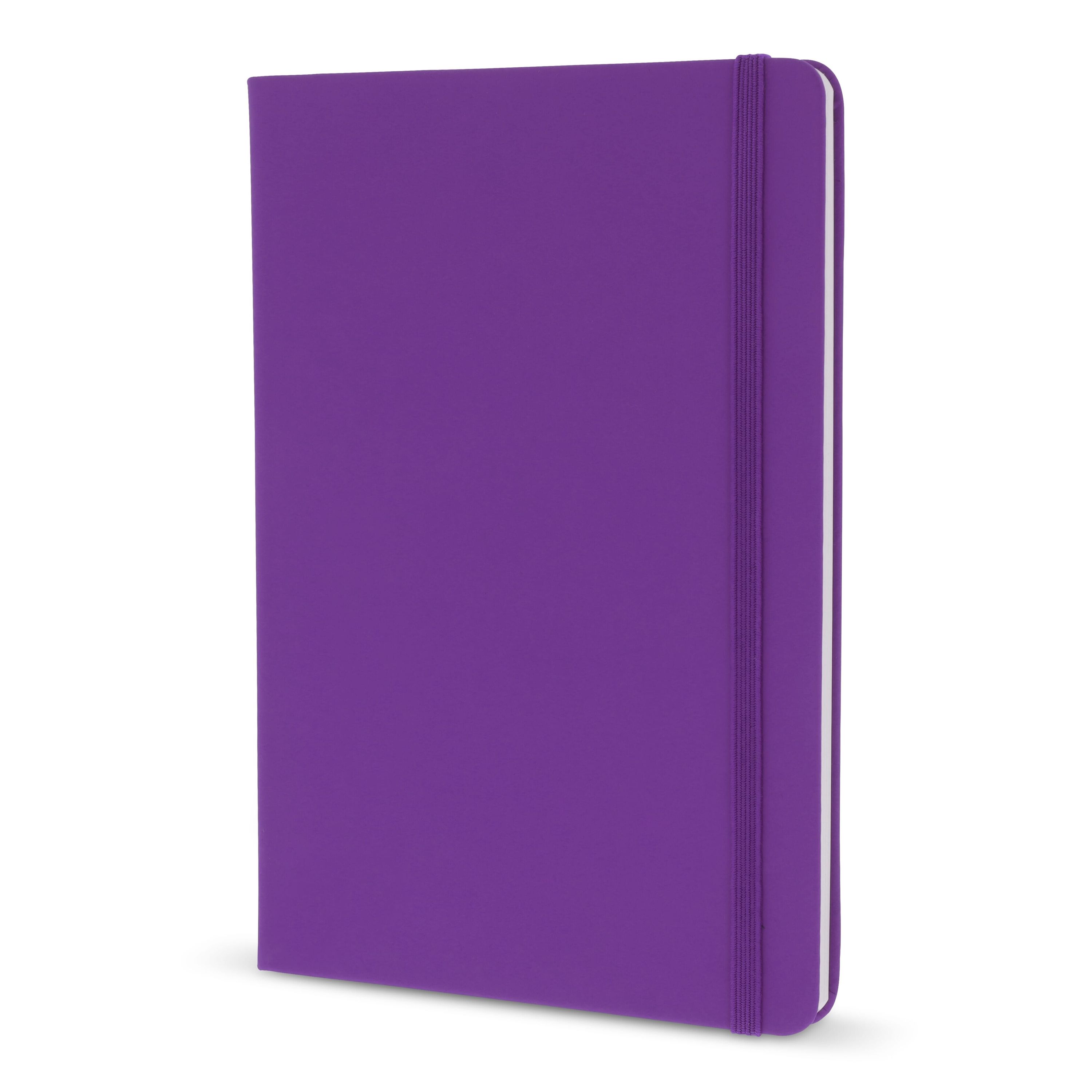 Notizbuch A5 aus PU - purple-293
