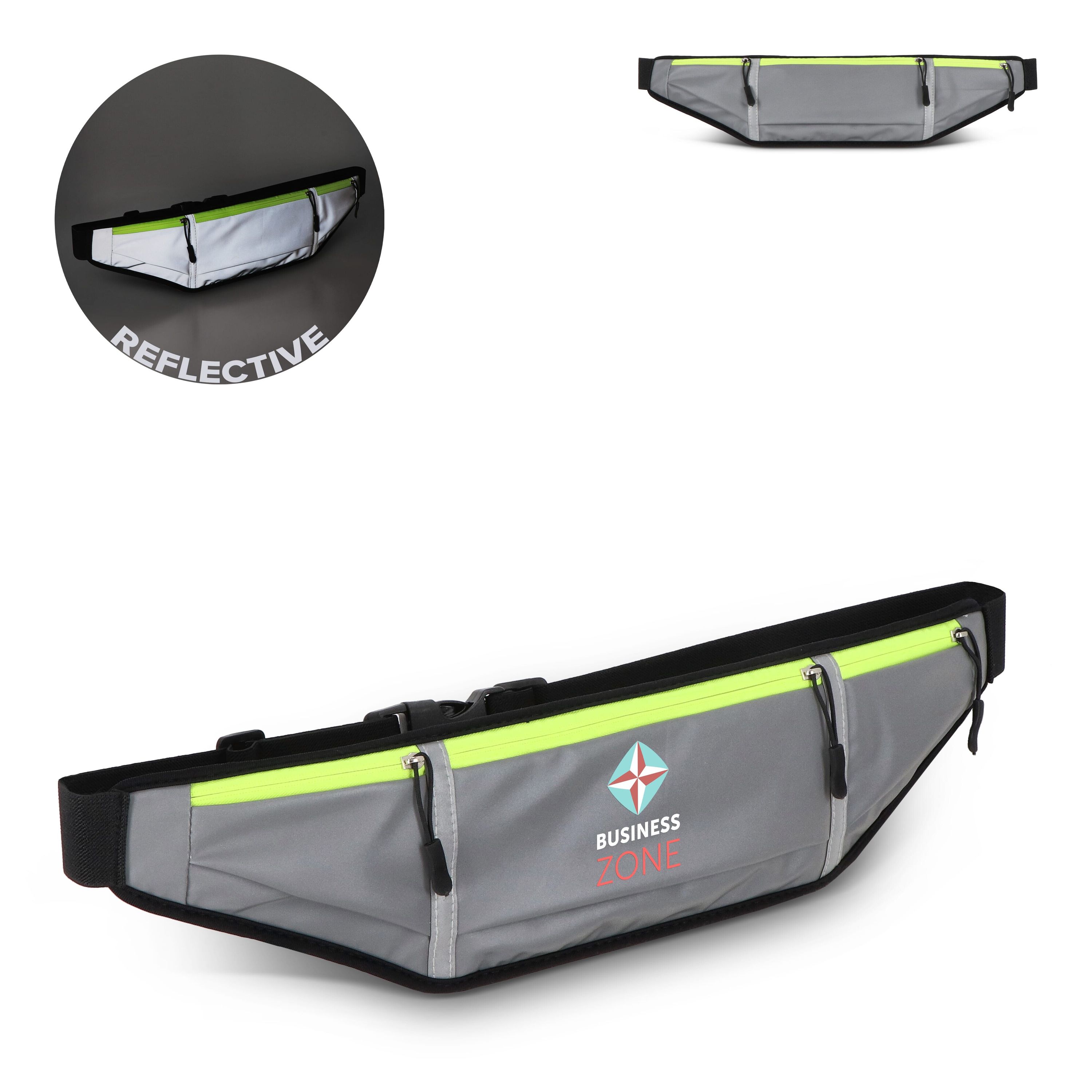 Reflektierende Sifan-Gürteltasche - grau-572