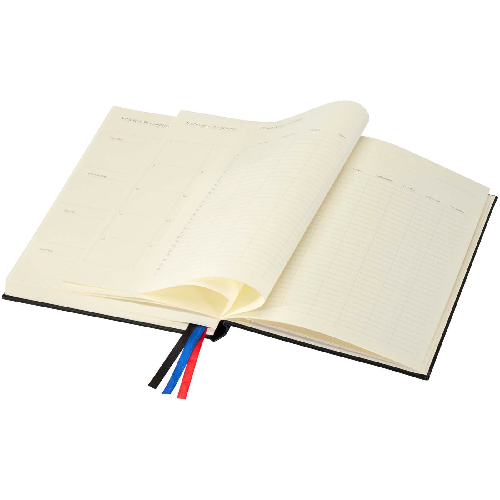 Alder A5 Hardcover Notizbuch - schwarz-317