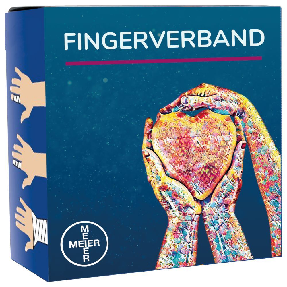 ACTIOMEDIC® selbsthaftender Fingerverband, blau-163
