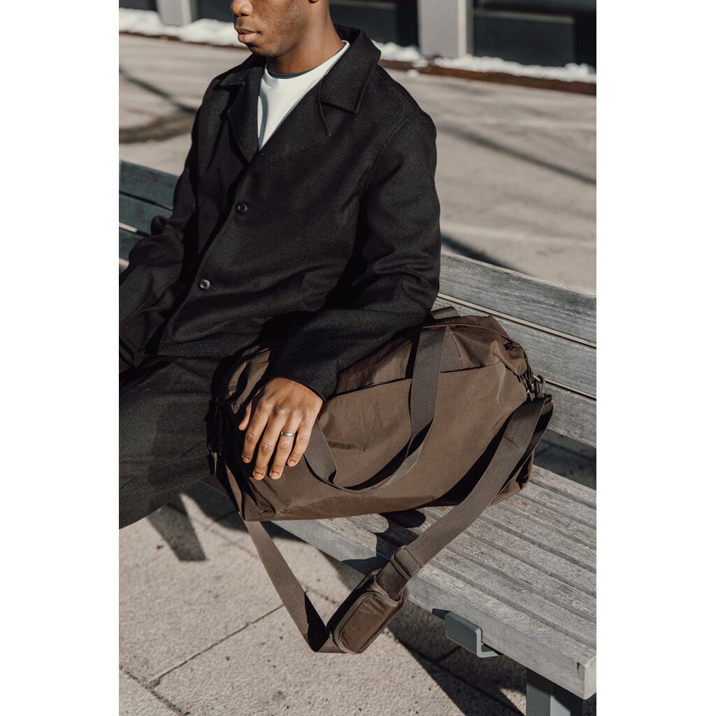 KENTO URBAN Weekender aus RCS recyceltem Nylon - braun-677