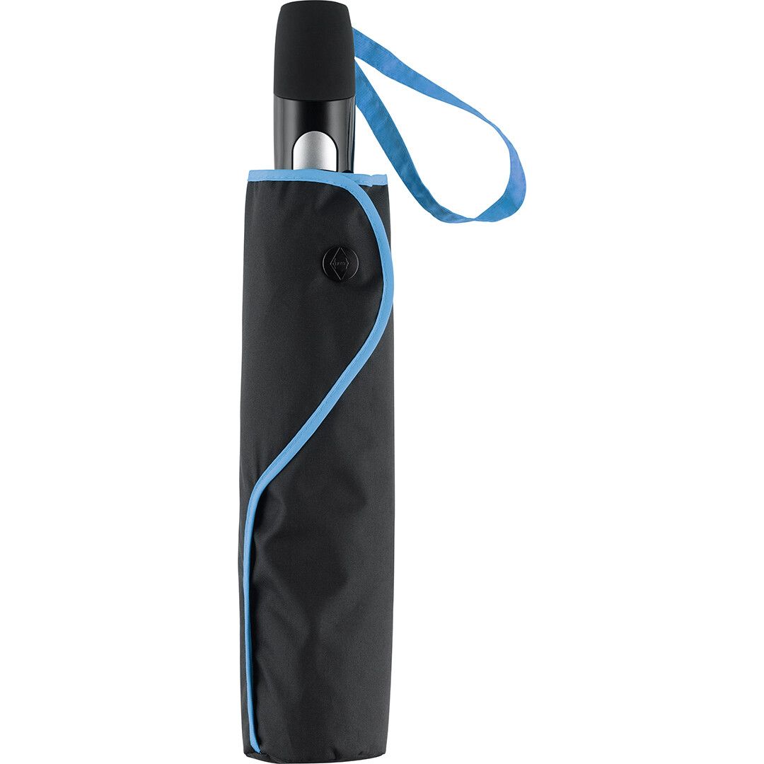 AOC-Oversize-Taschenschirm FARE® Seam Ø104 cm - schwarz - blau-407