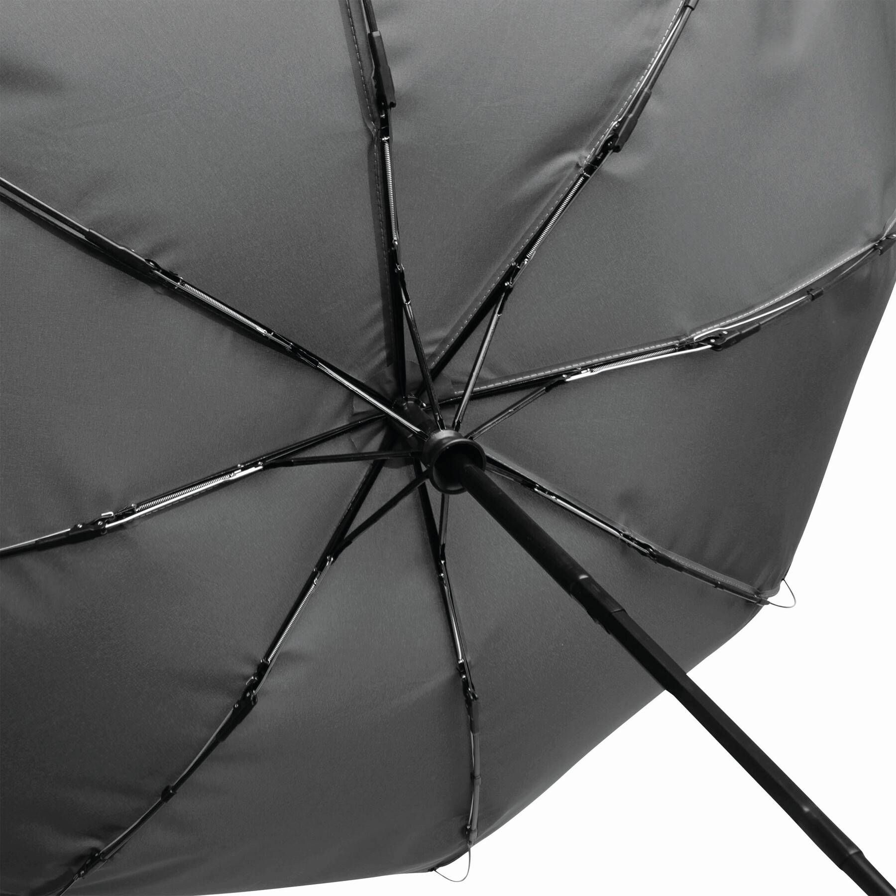 Vollautomatischer Windproof-Taschenschirm CALYPSO - grau-304