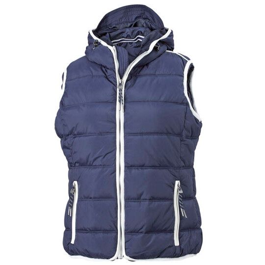 Ladies´ Maritime Vest - navy - white-560
