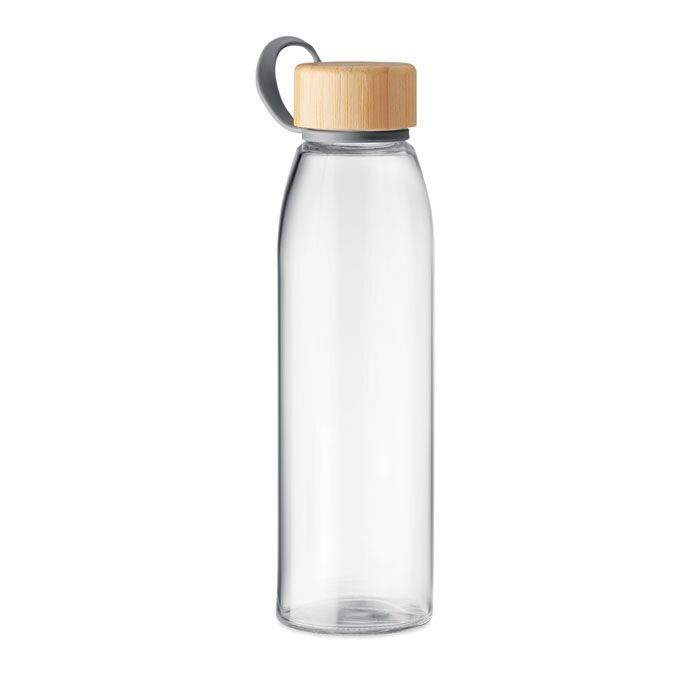 Glasflasche 500ml FJORD WHITE - transparent-437