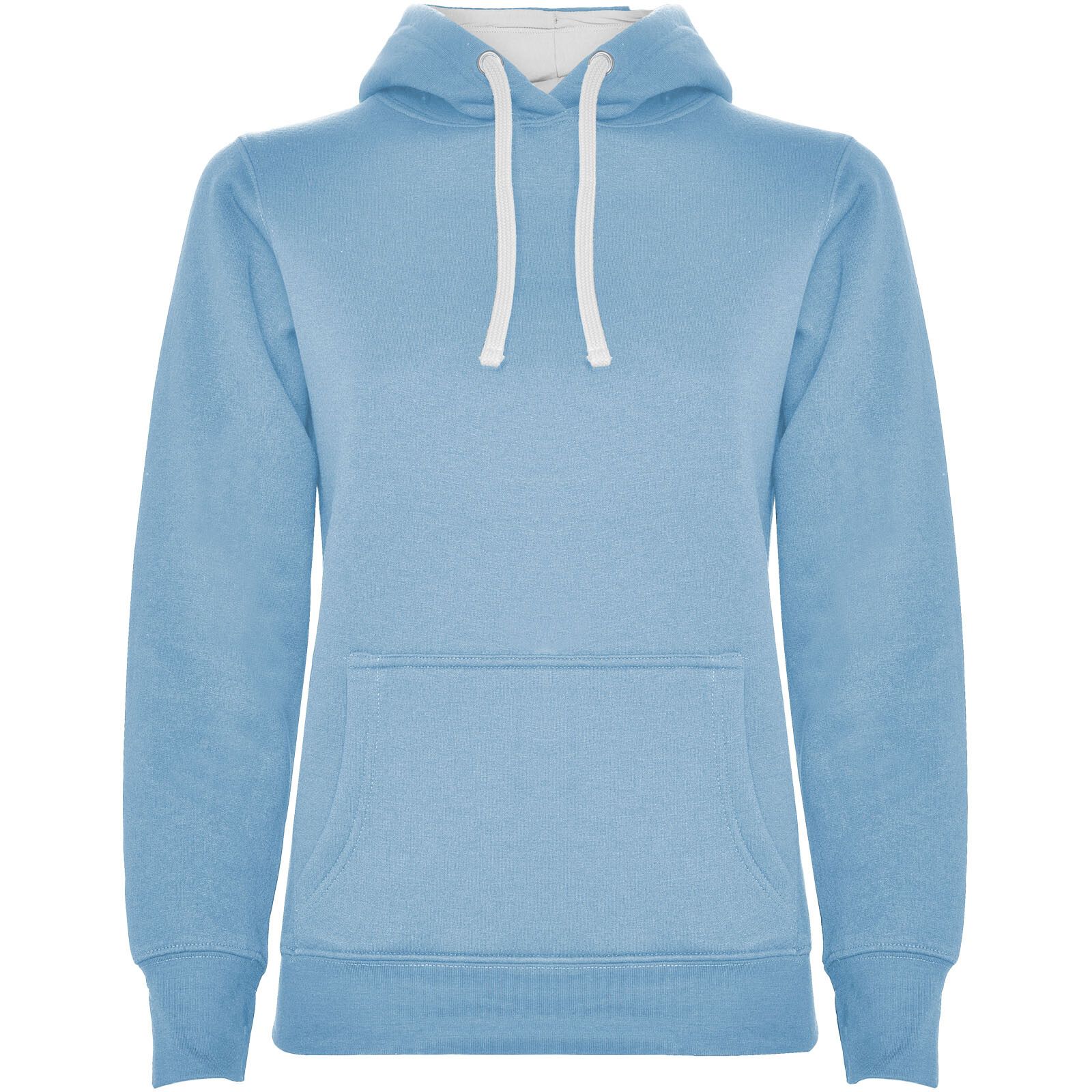 Urban Kapuzenpullover für Damen - himmelblau -  weiss - XL-17