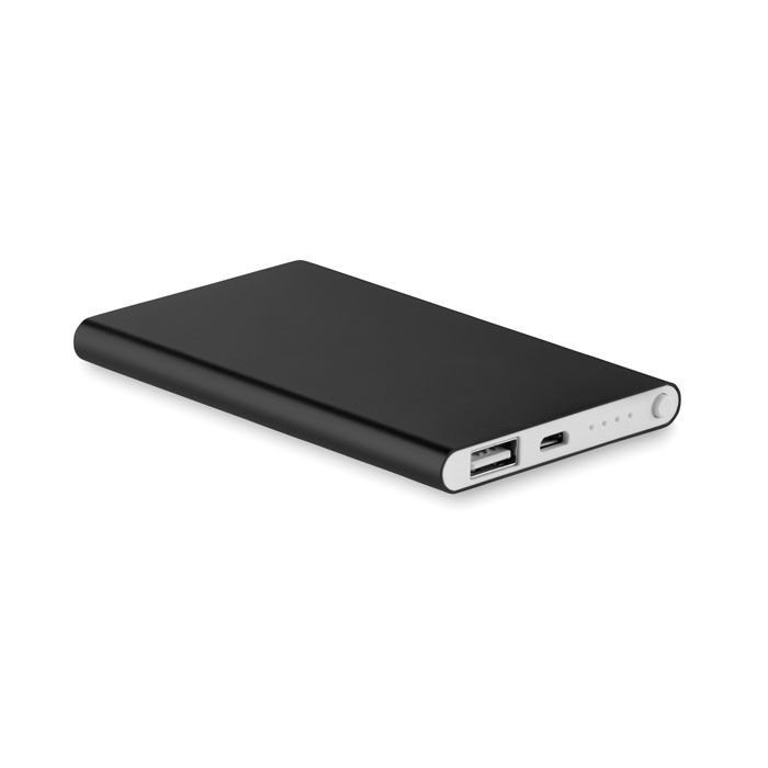 Powerbank 4000 mAh POWERFLAT - schwarz-905