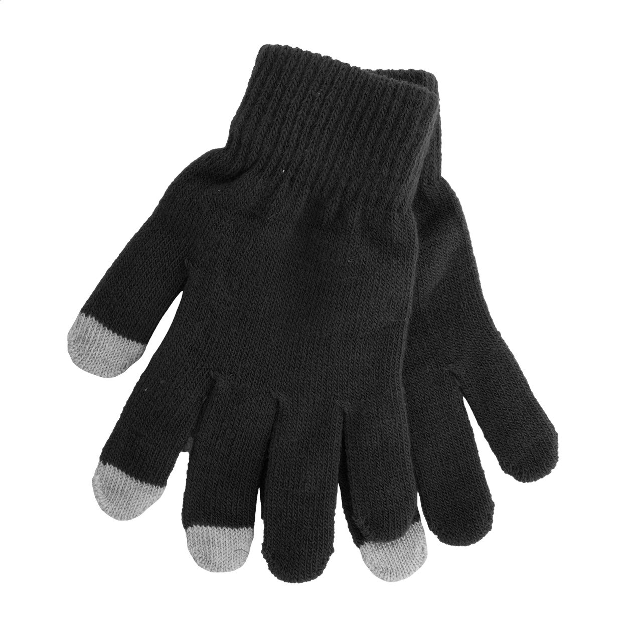 Touchscreen Handschuhe Actium - schwarz - grau-222
