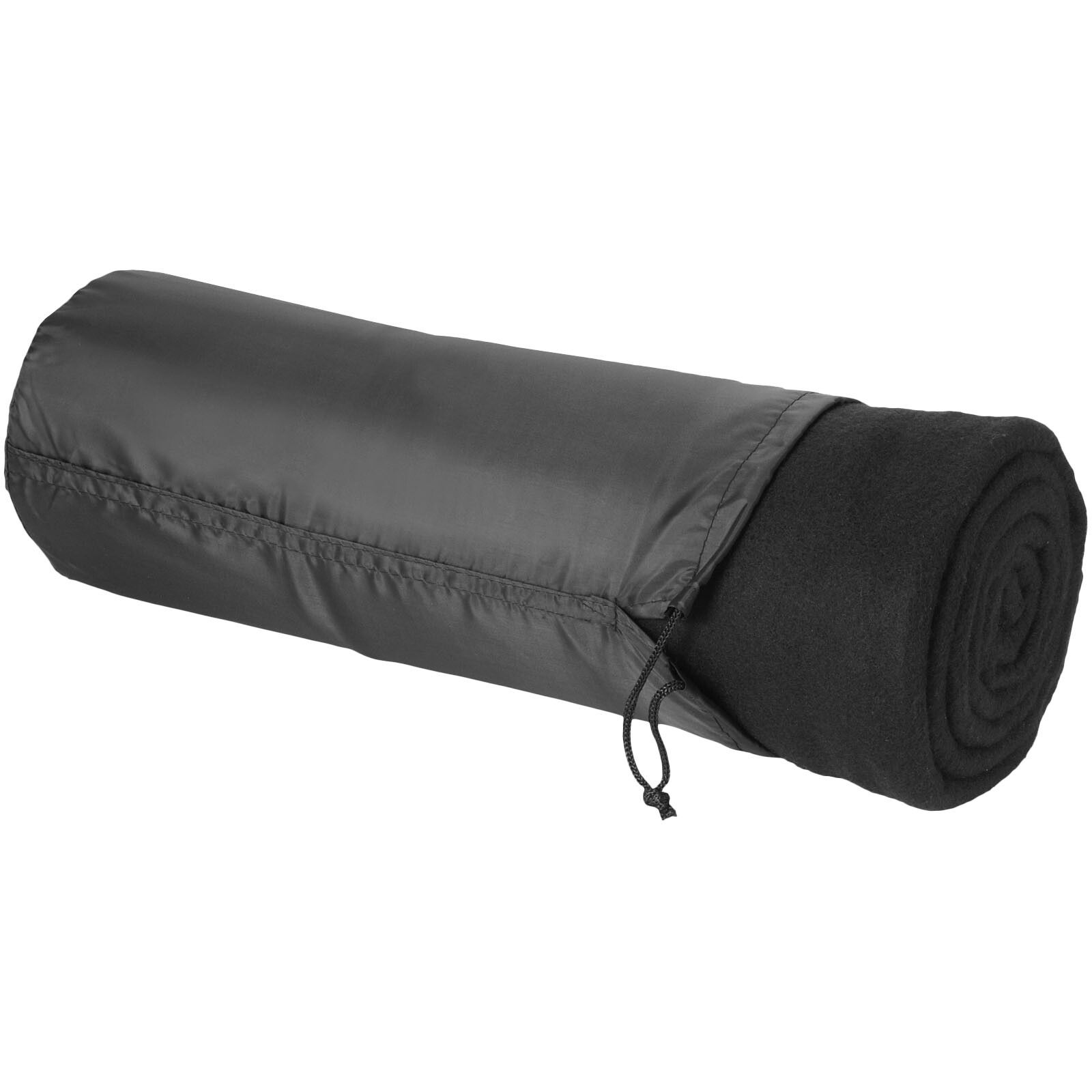 Huggy Fleecedecke mit Hülle 150 x 120 cm - schwarz-467