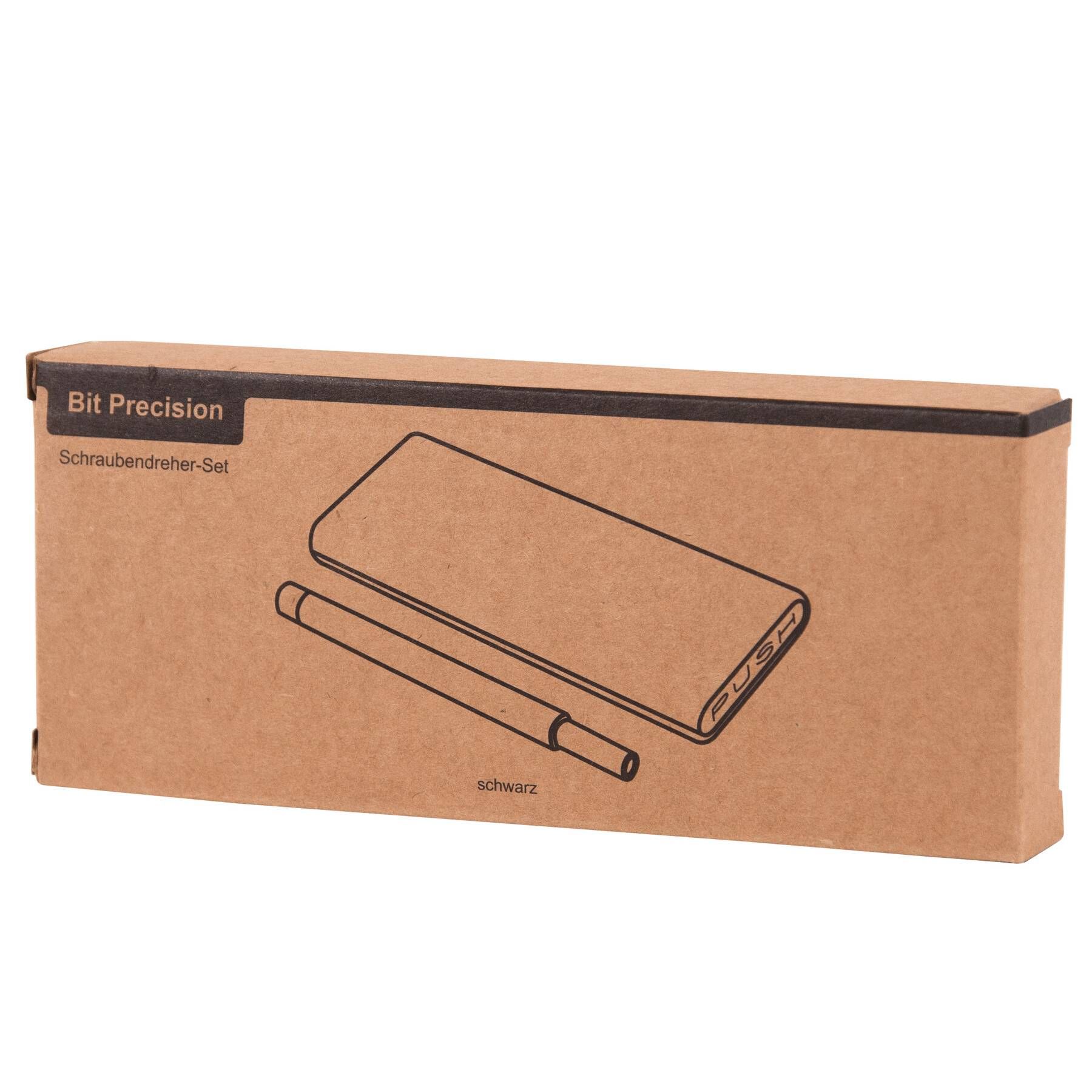 Schraubendreher-Set BIT PRECISION, 26-teilig - schwarz-855