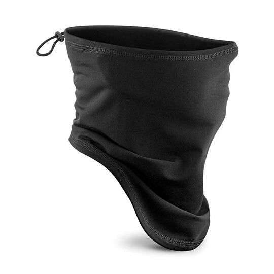 Junior Softshell Sports Tech Neck Warmer - black-963