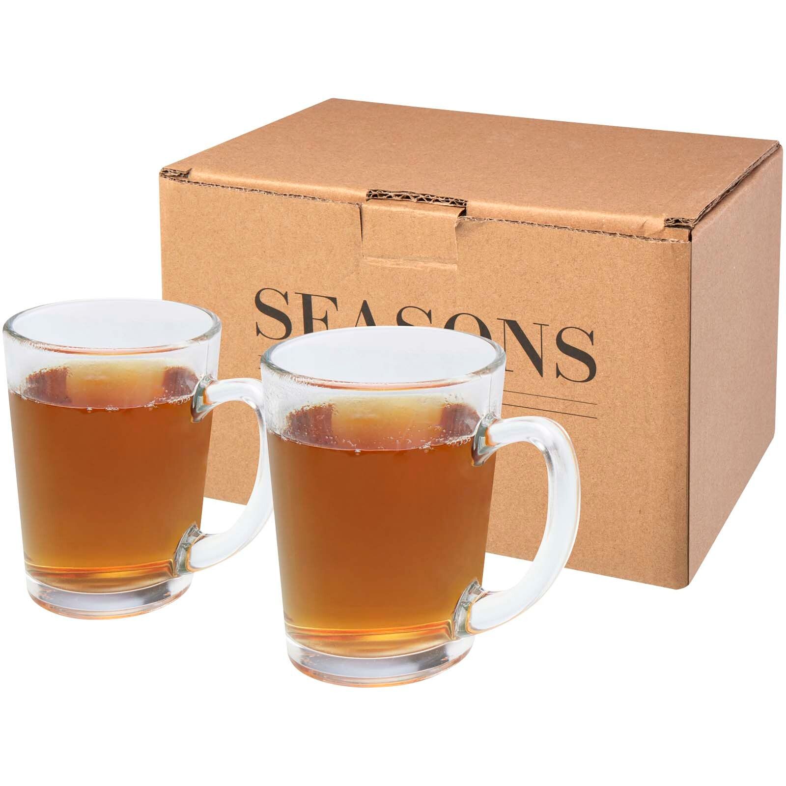 Zeni 2-tlg. Teeglas Set - transparent-136