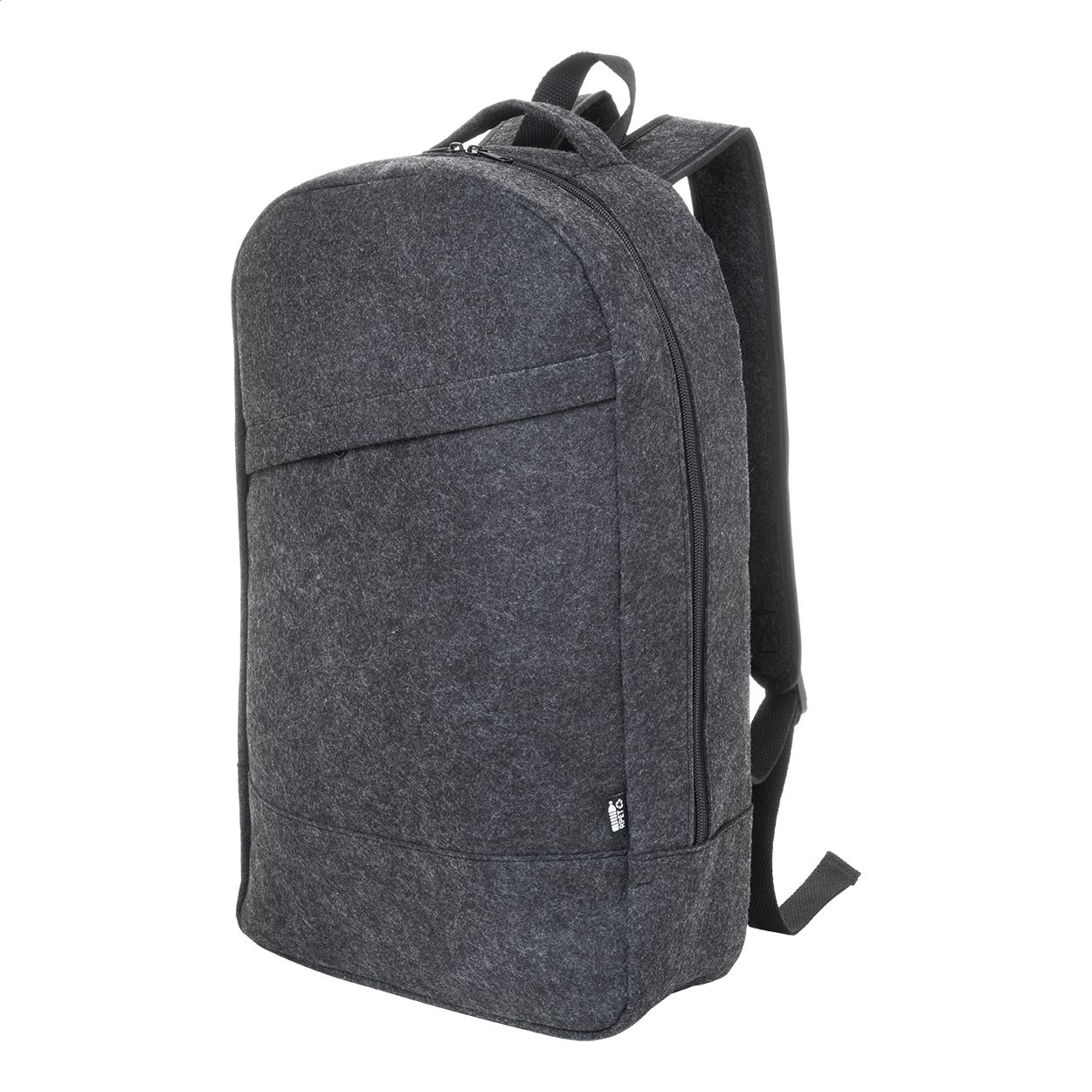 Refelt Back RPET-Filz-Rucksack - dunkelgrau-250