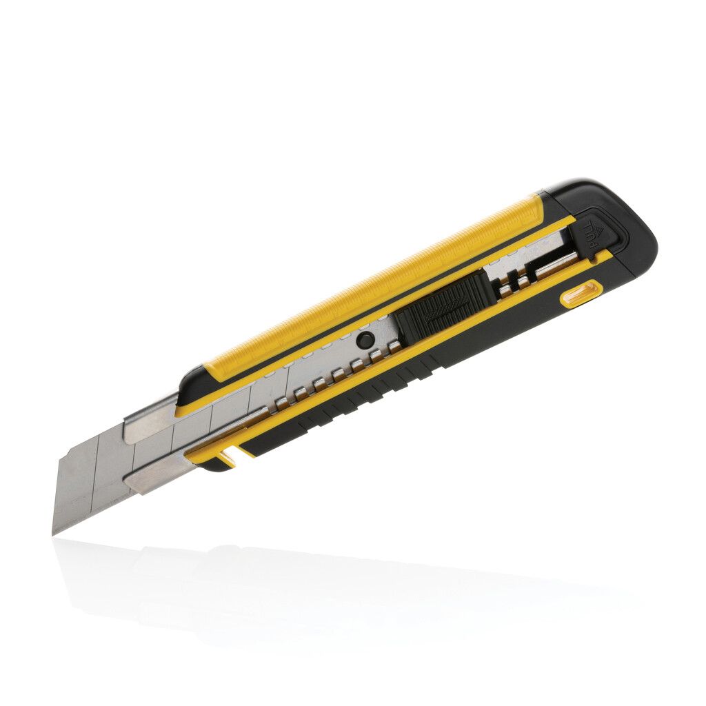 Nachfüllbares RCS Abbrechmesser mit Soft-Grip - gelb-598