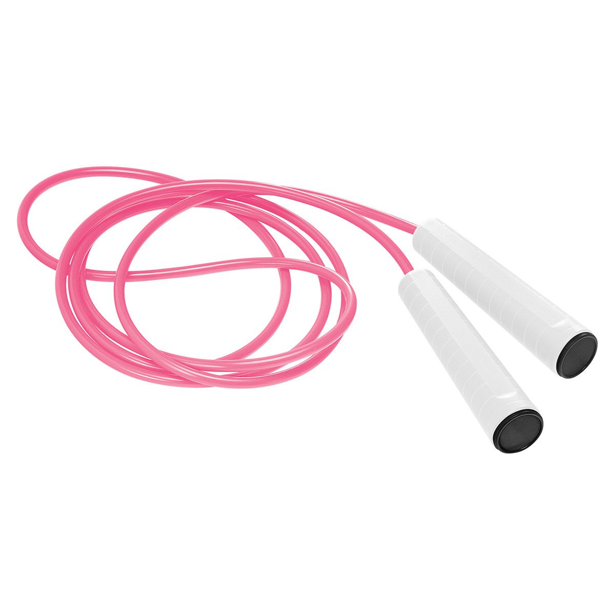 Springseil - weiß, schwarz, pink-910