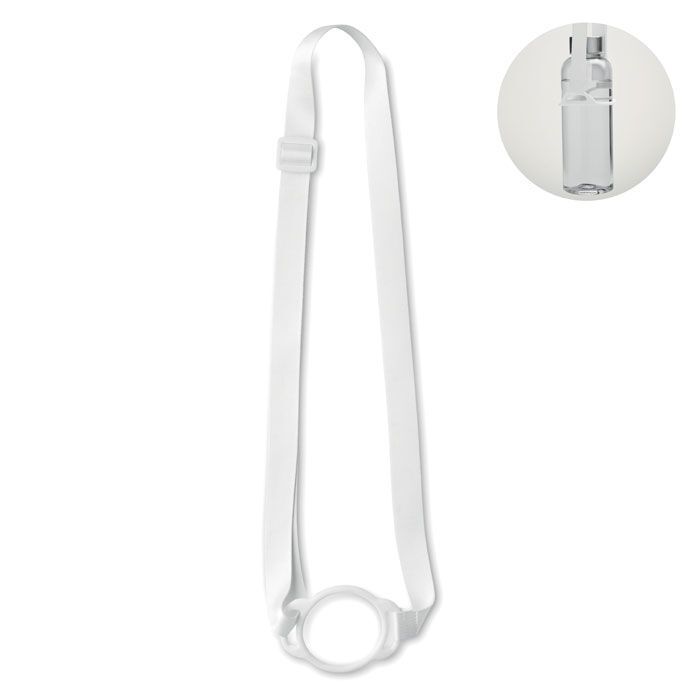 Lanyard mit Getränkehalter LANCUP - weiß-547