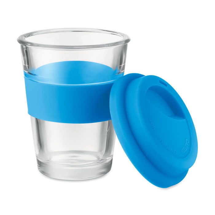 Glas Becher 350 ml ASTOGLASS - blau-292