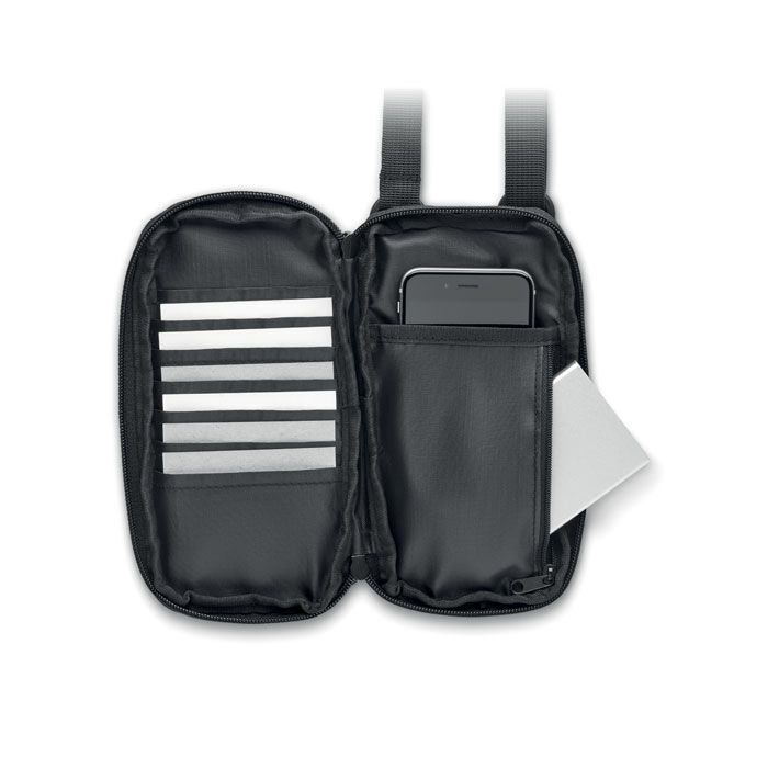 Crossbody-Smartphone-Tasche VALLEY WALLET - schwarz-386