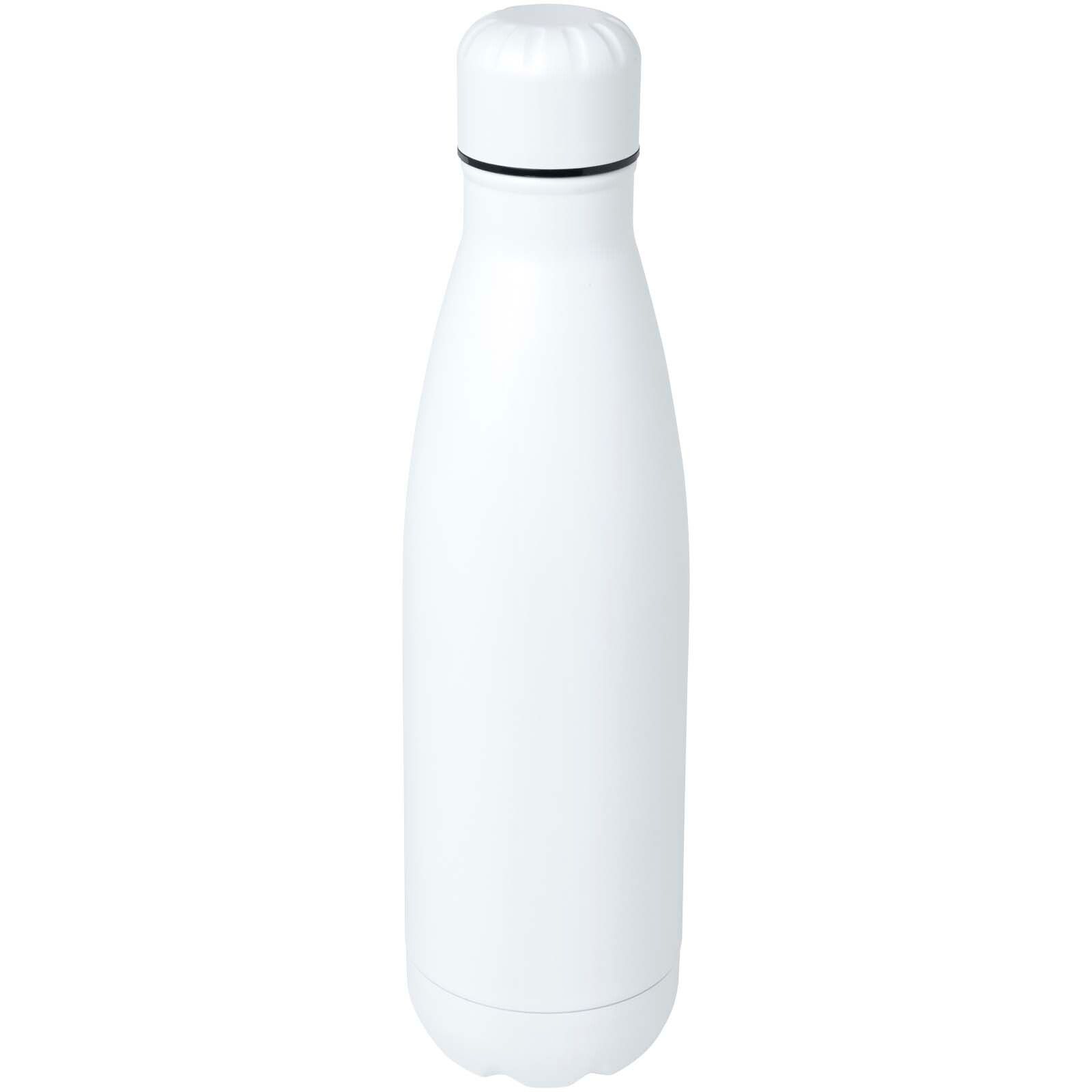 Cove 750 ml RCS-zertifizierte, einwandige Trinkflasche aus recyceltem Edelstahl - weiss-86