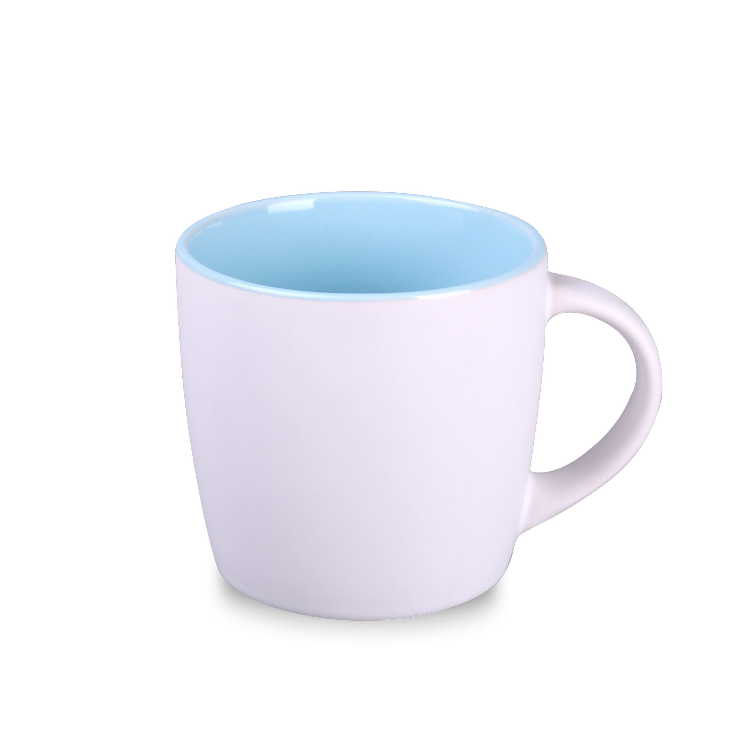Becher Handy Pure 320 ml - matt weiß - baby blue-28