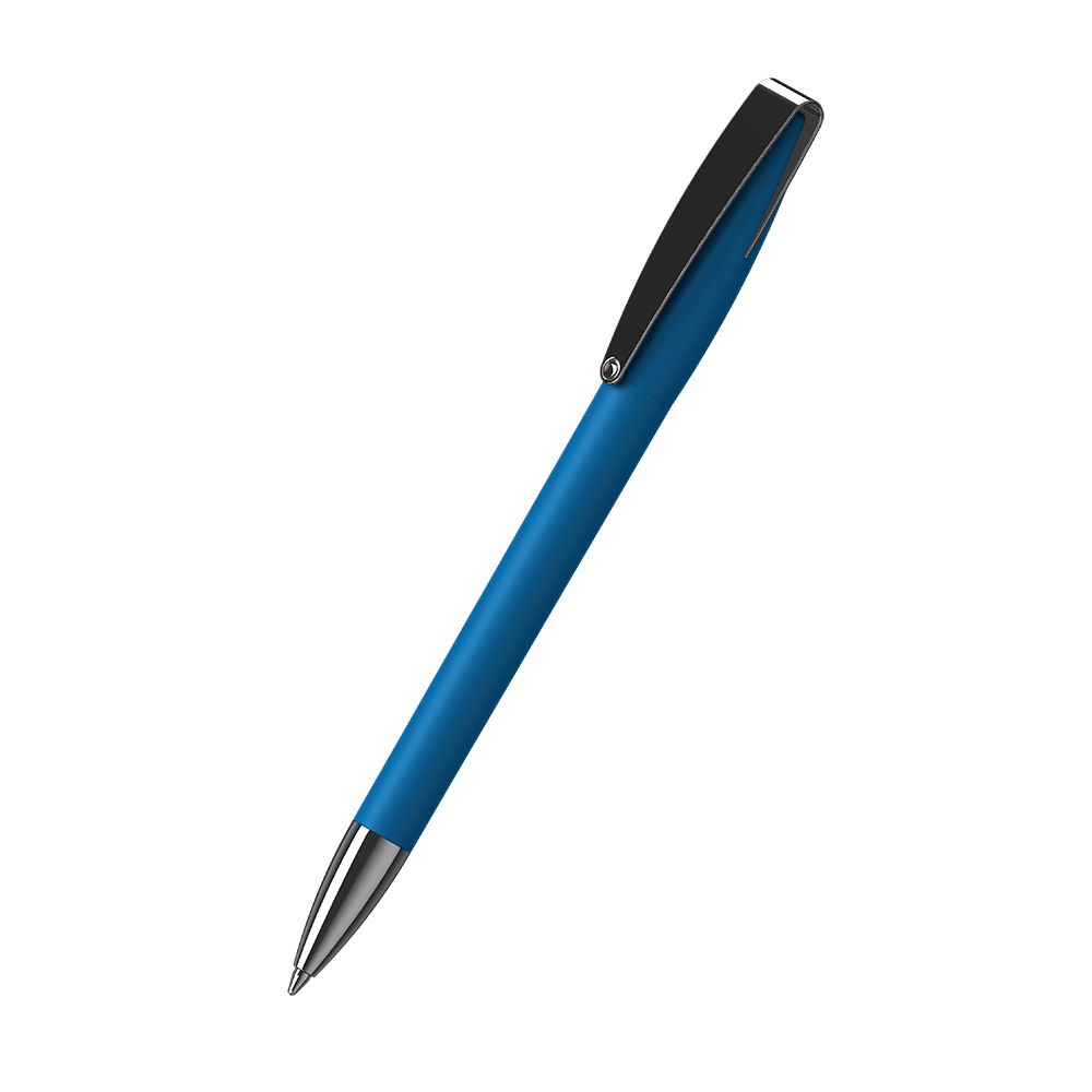 Drehkugelschreiber Cobra softtouch MMn - softtouch hellblau-681
