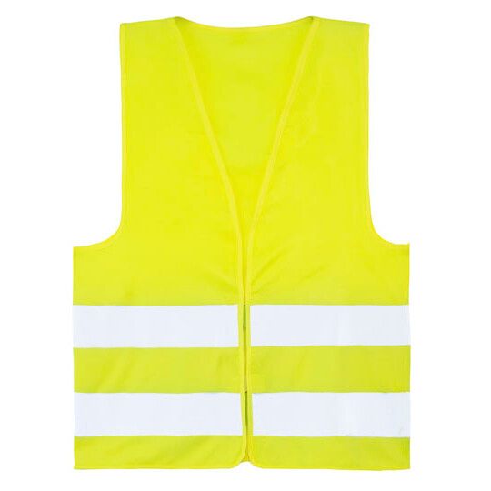 Safety Vest in mini vacuum packaging “Bottrop” - signal yellow-384