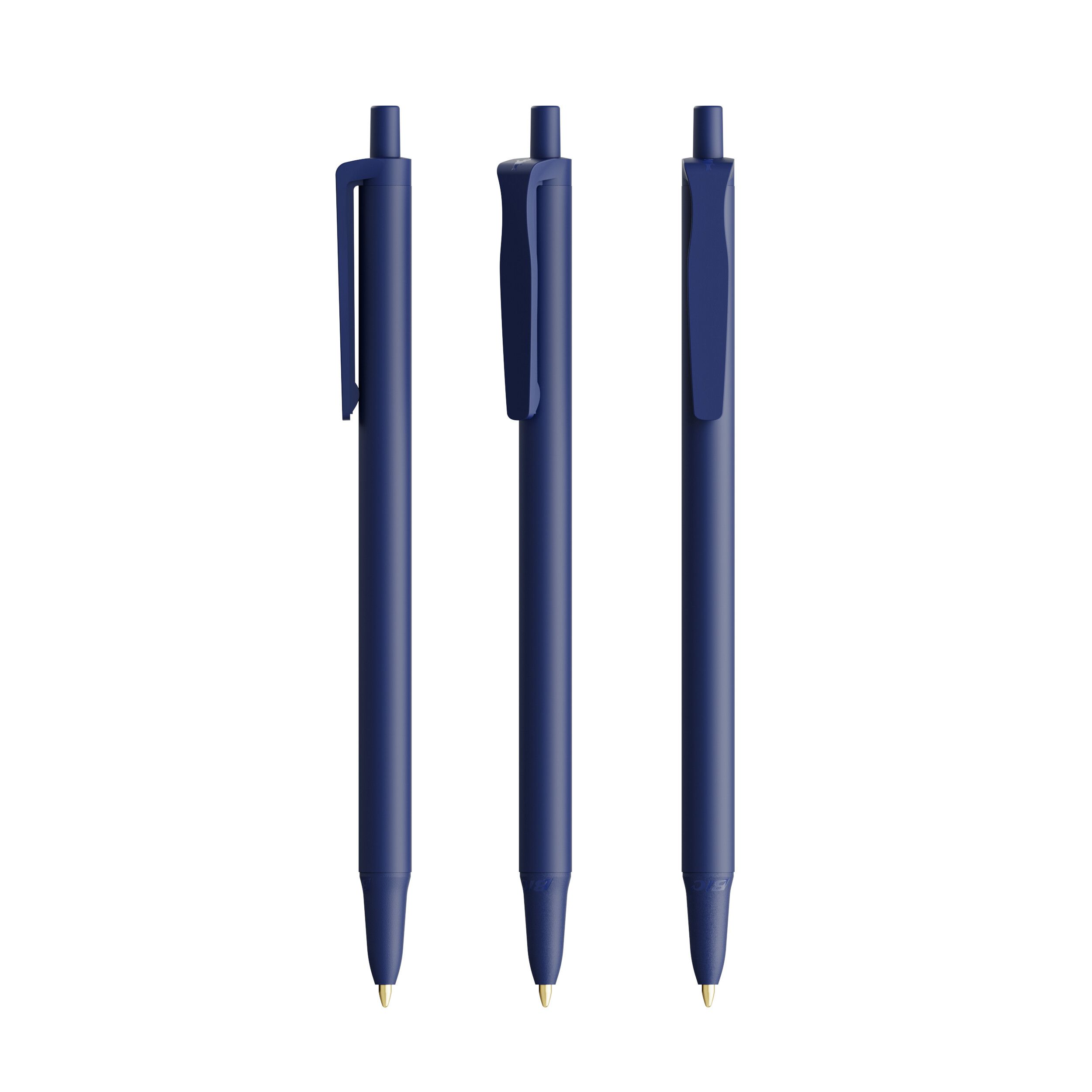BIC® Clic Stic Kugelschreiber, Mine blau - marineblau-966