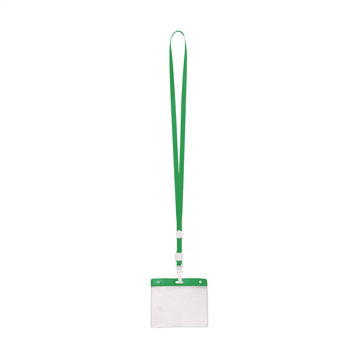 Ballek Ausweishülle mit Lanyard - grün - transparent-784