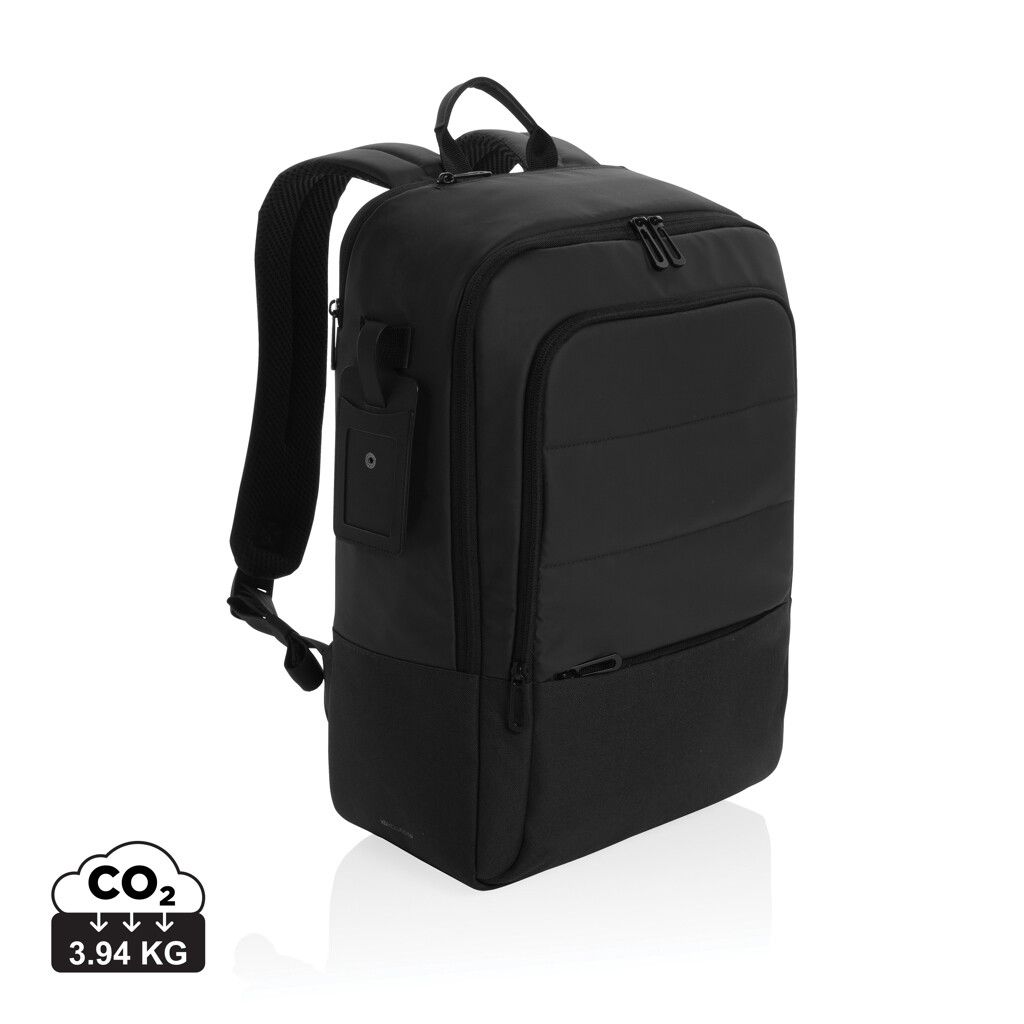 Armond AWARE™ RPET 15.6" Deluxe Laptop-Rucksack - schwarz-26